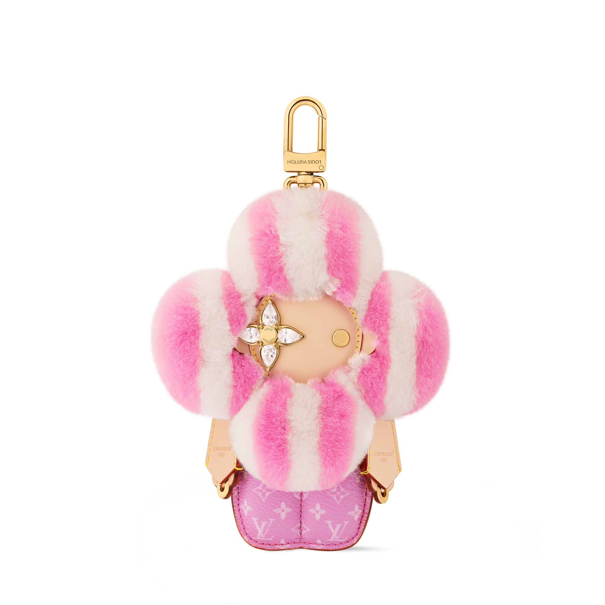 Louis Vuitton フラワーチャーム ピンク/ホワイト Louis Vuitton × Takashi Murakami Key Holder Cherry Blossom Pink